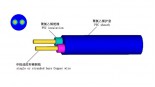 PVC insulated and sheathed control cable structure diagram
